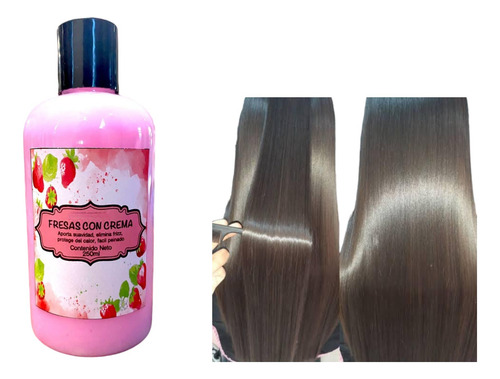Crema De Peinar Termo-protector Argan Vitamina A Frutos Rojo