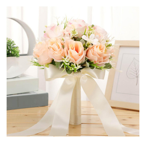 Am De Novia Estilo Vintage Toss Bouquet Flores Artificiales
