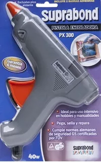 Pistola Encoladora Silicona Electrica Grande Suprabond Px300