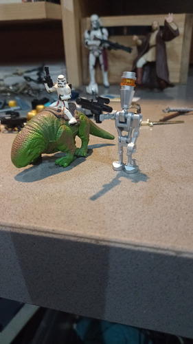 Lote Star Wars Assassin Droid Lego-dewback Stormtrooper 2006