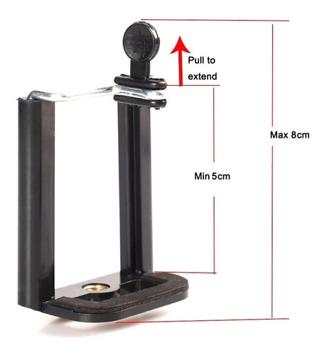 Tripie Soporte Celular Camara Base Universal Foto Video 360