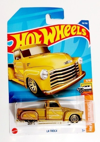 Hot Wheels Escala 1:64 #116 Chevrolet La Troca Trucks (9/10)