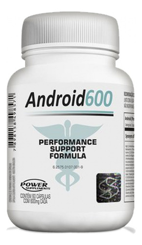 Pró Hormonal Android 600 60 Caps Pré Hormonal Power