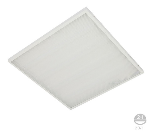 Imagen 3 de 7 de Lámpara Led 60x60 Blanco, 32w, Luz Neutra, Interior Oficina