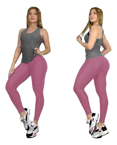 Conjunto Deportivo Lycra Dama Fitness Entreno Gimnasio