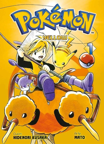 Manga Pokémon Yellow - Ediciones Panini - Dgl Games & Comics