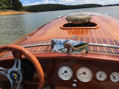 Barco Ski Boat Com Motor Gm 5.0 165 Hp - Poddium Náutica