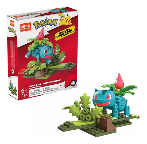 Mega Construx Pokemon Ivysaur 86 Piezas