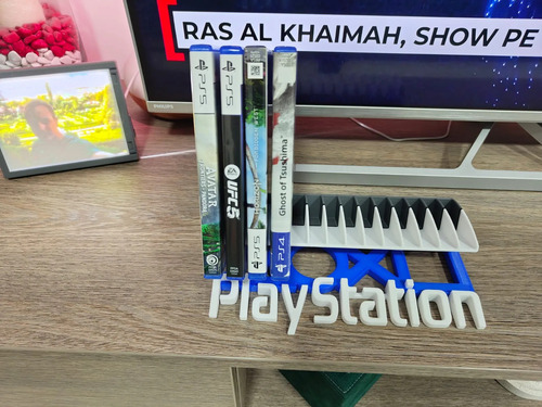 Soporte Vertical Para Juegos En Discos De Playstation
