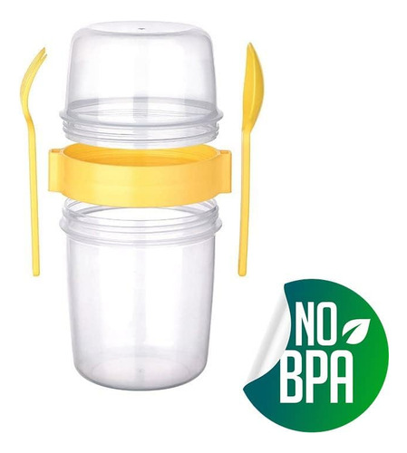 Tazas Ganoone On The Go, Taza Para Llevar Con Recipiente De
