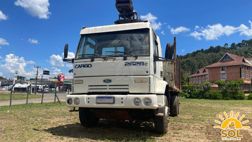 Caminhão Ford Cargo 2628e Com Grua Florestal 6x4