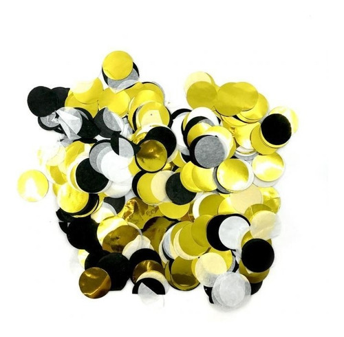 Confettis Combinados Pappel Y Metalizados Para Globos 2,5cm