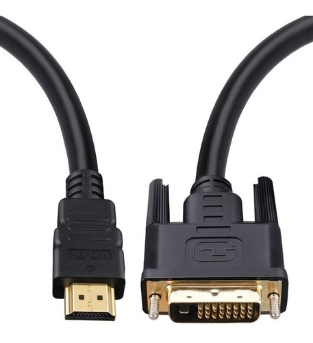 Cable 1.5 Mts Hdmi Macho A Dvi Macho 24+1 F/dorado Lcd Xxx
