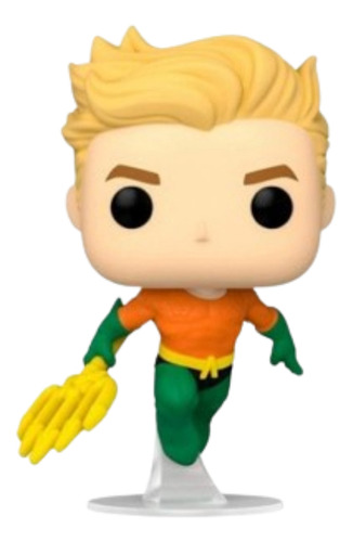 Funko Pop Aquaman 439 Dc Sticker 2022 Fall Convention Heroes 