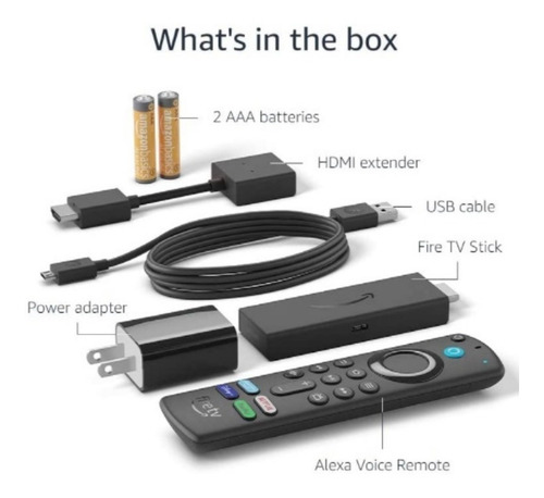 Imagen 2 de 2 de Fire Tv Stick 3ra Generación