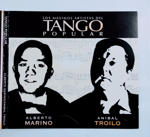 Alberto Marino Con Aníbal Troilo Cd Nuevo 16 Temas Éxitos 