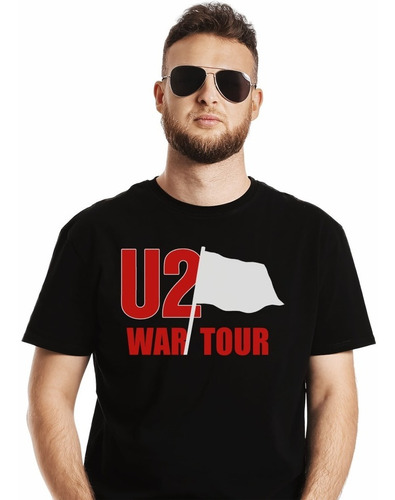 Polera U2 War Tour Pop Impresión Directa