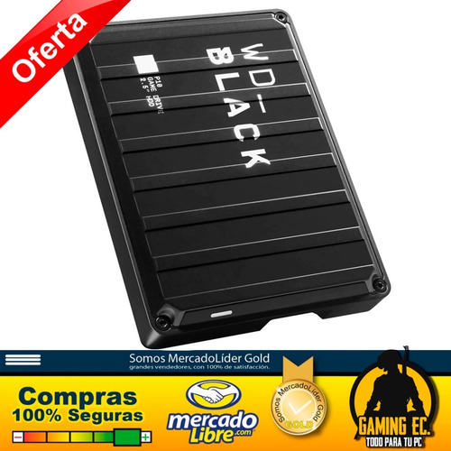 Wd Black 5tb P10 Disco Duro Externo Portátil Ps5 Xbox One Pc