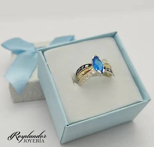 Anillos de plata con oro mujer best sale