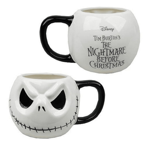 Tazón Cerámica Tim Burton - Extraño Mundo De Jack - 520 Ml