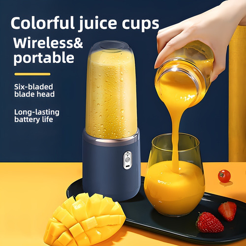 Mini Vaso Licuadora Procesadora Portatil Usb Recargable