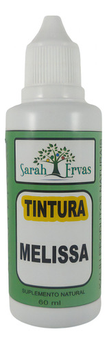 Tintura De Melissa 60ml Calmante/ansiedade/insonia/estresse Sabor Indefinido