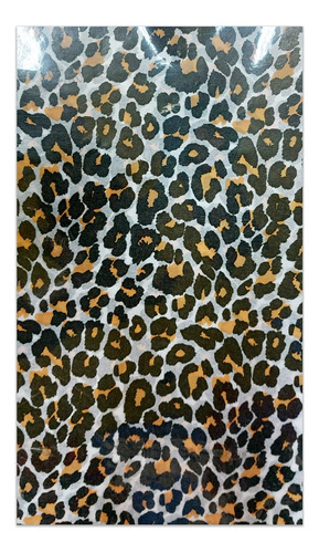 Papel Seda Barrilete Diseño Leopardo Animal Print