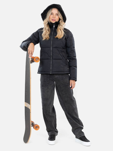 Parka Lone Negro Mujer Maui And Sons