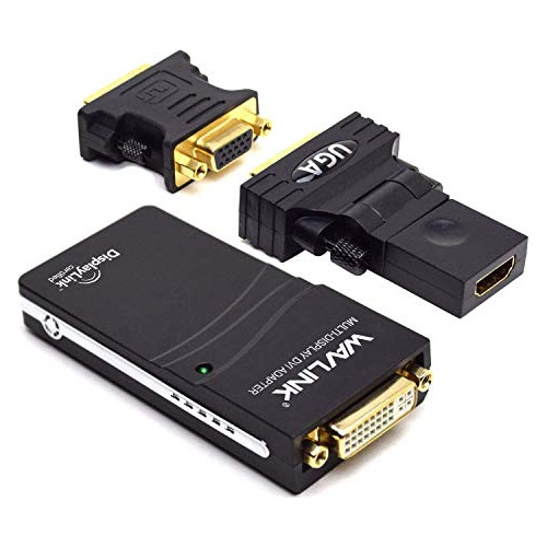 Adaptador De Tarjetas De Vídeo Universal Wavlink Usb 2.0 A V