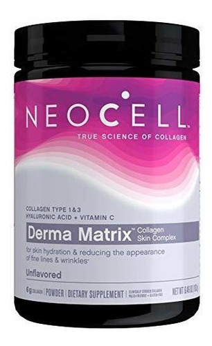 Neocell Derma Matrix Collagen Skin Complex Powder, Colágeno