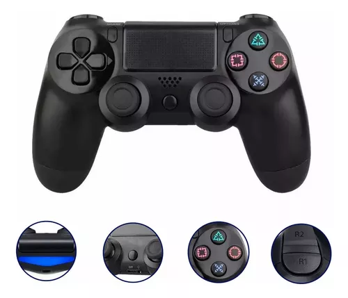 Comando PS4 KINSI Kinsi Dualshock (Wireless - Preto)