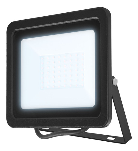 Illux Rl-3650.n65 Reflector Led 50w Exterior Sobreponer Color de la carcasa Negro Color de la luz fría 6500k