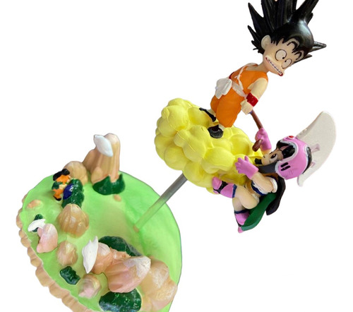 Figura Goku Nube Voladora Goku Milk Goku Llega Hoy Flex