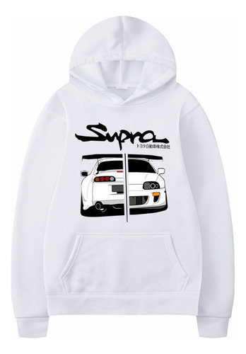 Sudaderas Con Capucha Anime Initial D Toyota Supra Para Homb