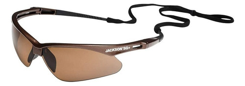 Lentes Seguridad Jackson Safety Sg+ Polarizados Cafes 50017 Color de la lente Café Color de la varilla Café Color del armazón Café Diseño polarizados 50017