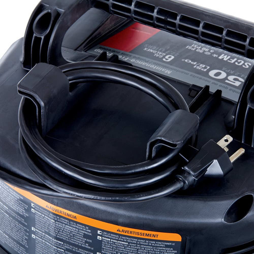 Compressor de ar Porter-cable, 6 galões, panqueca, sem AC