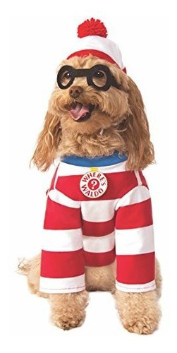 Rubies Wheres Waldo Woof Disfraz De Mascota