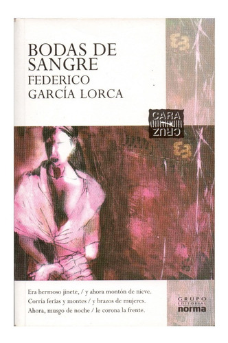 Título: Bodas De Sangre. Autor: Federico García Lorka.