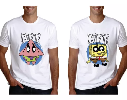 Camiseta bob esponja amigos