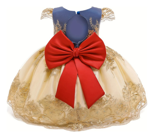 Disfraz / Vestidos De Pincesas Disney Blanca Nieves T 2-3