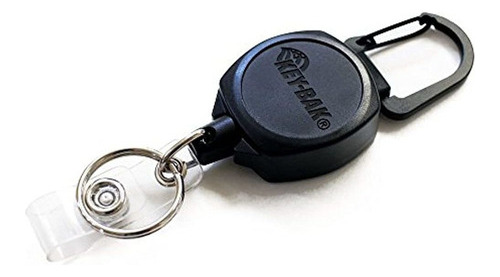 Keybak Sidekick Id Badge Y Clave Carrete Kevlar De 24 Pulgad