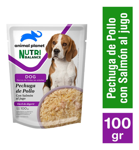 Animal Planet Alimento Perro Humedo Pollo 100 Gr