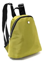 Comprar Mochila Cartera Skora Classic Bejing Street Tela Liviana Color Verde Lima Diseño De La Tela Lima