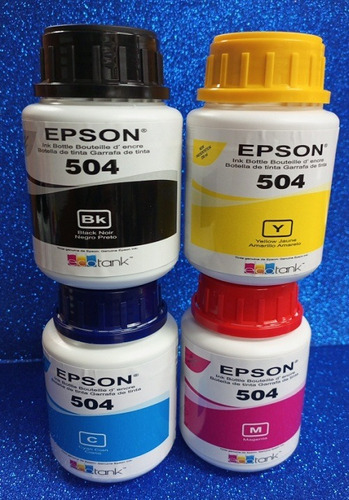 Tinta Epson Liquida 504 Original