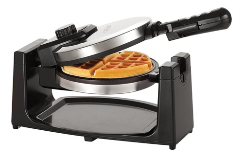 Máquina De Waffles Bella Classic, Antiadherente Y Giratoria