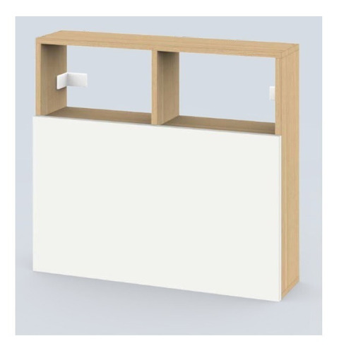 Imagen 5 de 7 de Escritorio Organizador Flotante 63 X 63 X 15- Eco 063