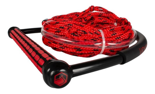 Liquid Force Manillar Wakeboard Tr9 Hdl W/static Line Red