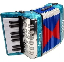 Comprar Acordeon Chico J Meister 8 Bajos 17 Teclas Piano Madera