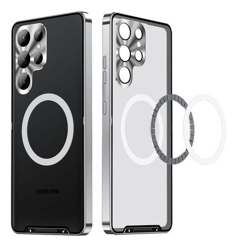 Accesorios Celulares Funda Metal Frame Magnetic Para Samsung