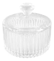 Comprar Portavela Caramelera Vidrio Con Tapa 6,5x7cm Deco Diseño Bz3